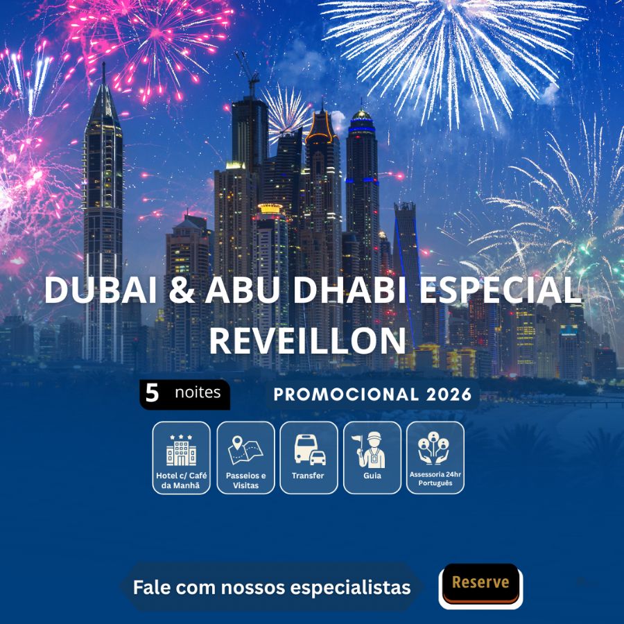 DUBAI & ABU DHABI – ESPECIAL REVEILLON (ICT008 )